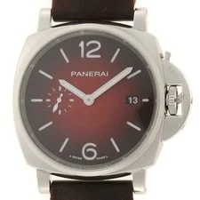 Panerai — Panerai Luminor Due PAM01424 / OP7610 Stainless Steel / Leather 42mm #DW2647 — Watch — resale