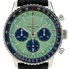 Breitling — OH Done Warranty Paper Breitling Navitimer B01 43 AB0138 BUYS-0 — Watch — resale