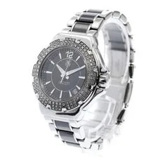 Tag Heuer — TAG Heuer Formula 1 WAH1214 35mm SS Black Dial Quartz Date #C341 — Watch — resale