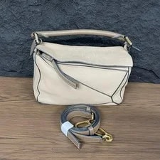 Loewe — Loewe Puzzle Logo Embossed Patchwork Design Geometric - Fair #1PG8WZE — Handbag — resale
