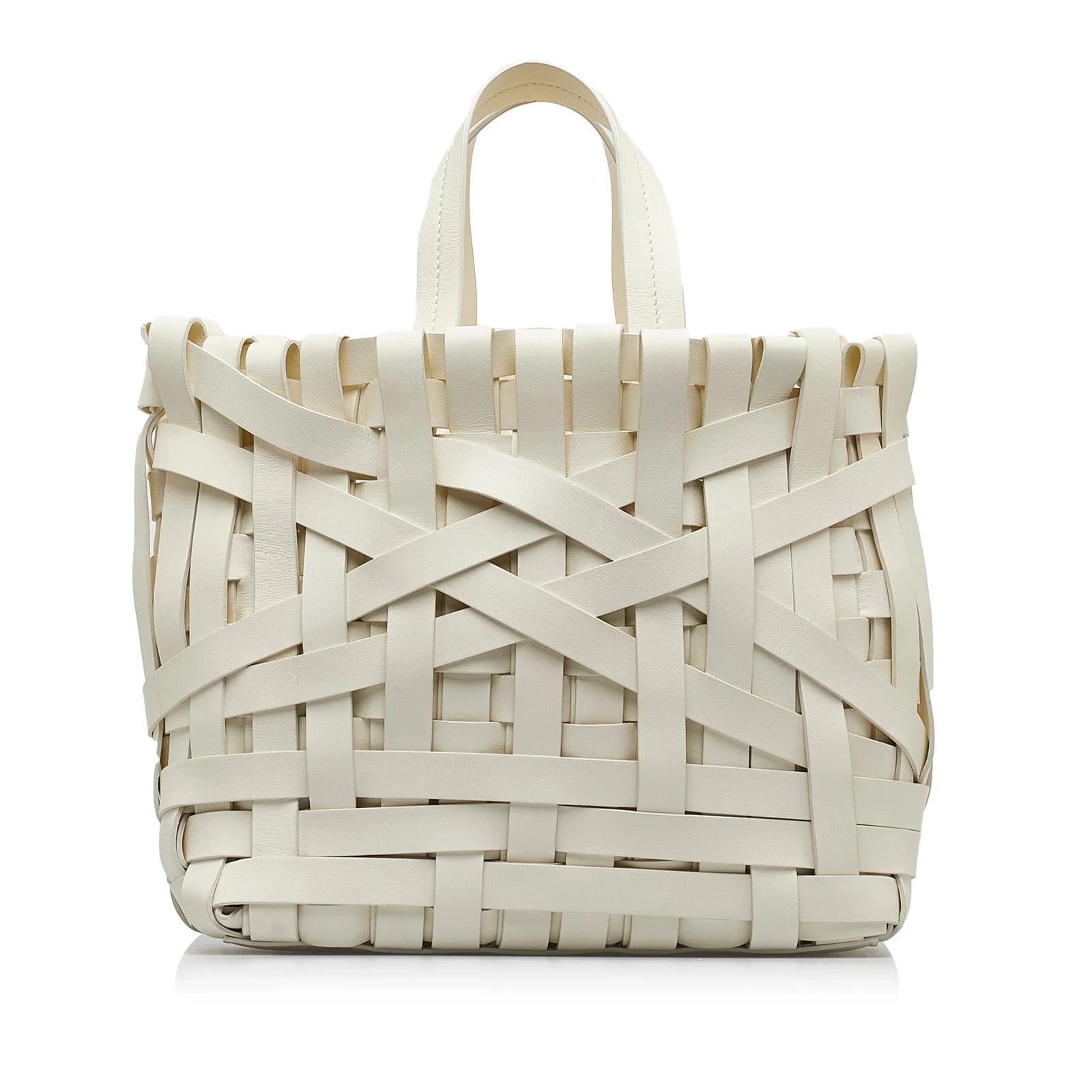 Jil Sander — Woven Basket — Handbag — resale
