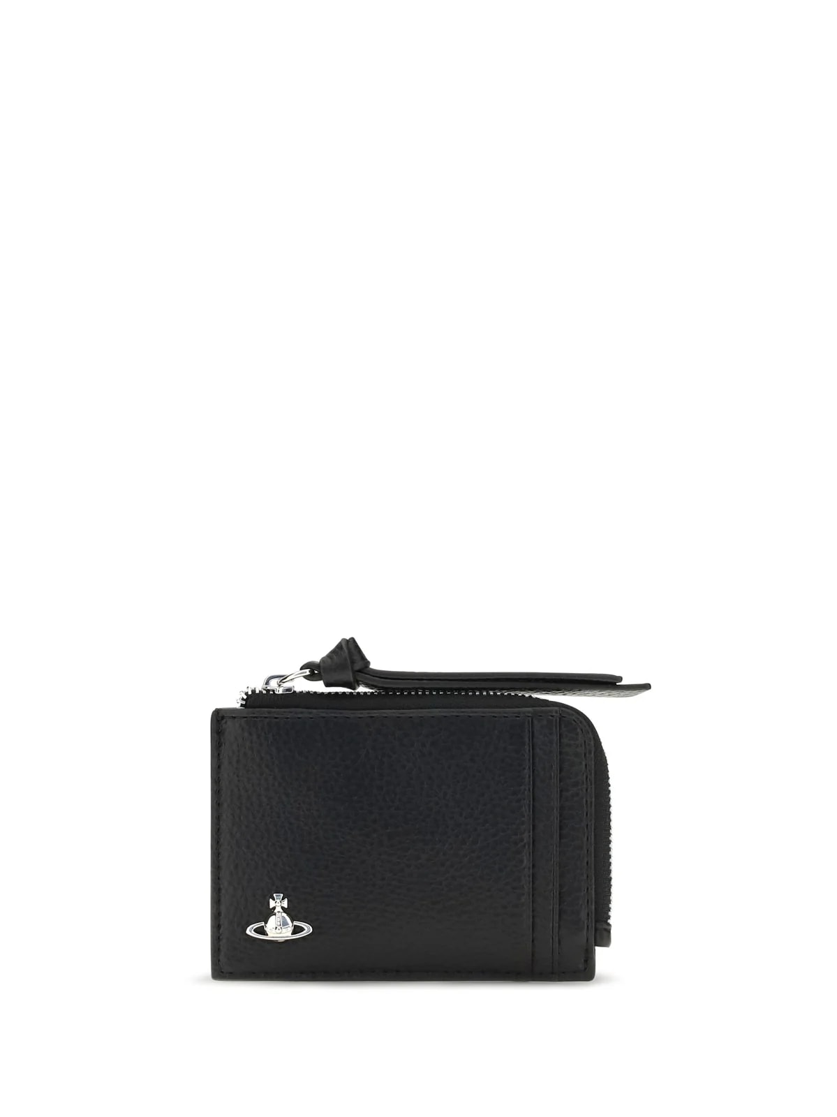 Vivienne Westwood — Vivienne Westwood Zip Card Holder Case — Calf Wallet — Handbag — resale