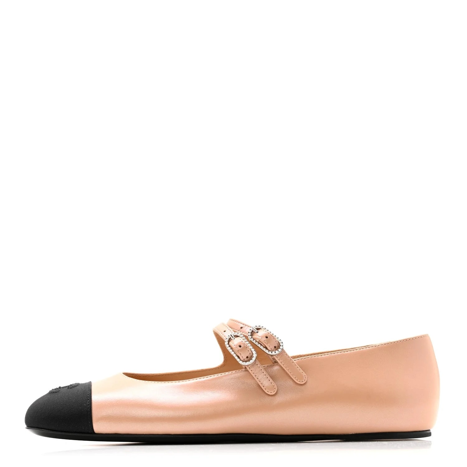 Chanel — Grosgrain Mary Jane 38.5 — Designer Shoe — resale