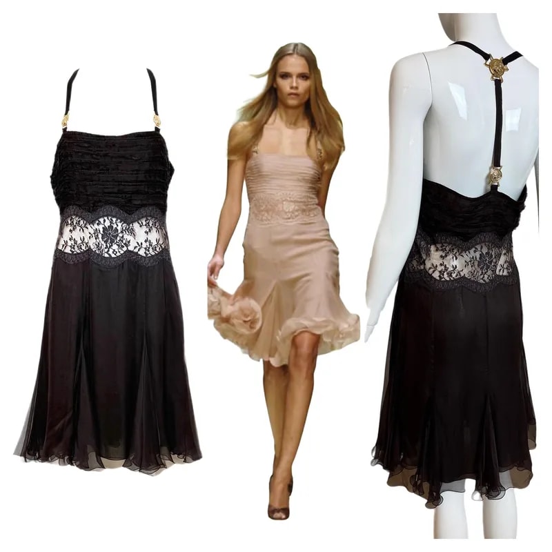 Versace — Versace 2005 Runway Dress Medusa — Clothing — resale
