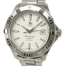 TAG Heuer — TAG Heuer Aquaracer SS Automatic White Dial 41mm — Watch — resale