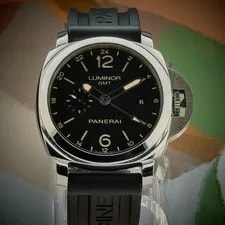 Panerai — Panerai Luminor 1950 GMT 44mm Steel PAM00531, PAM 531 With Box & Papers — Watch — resale
