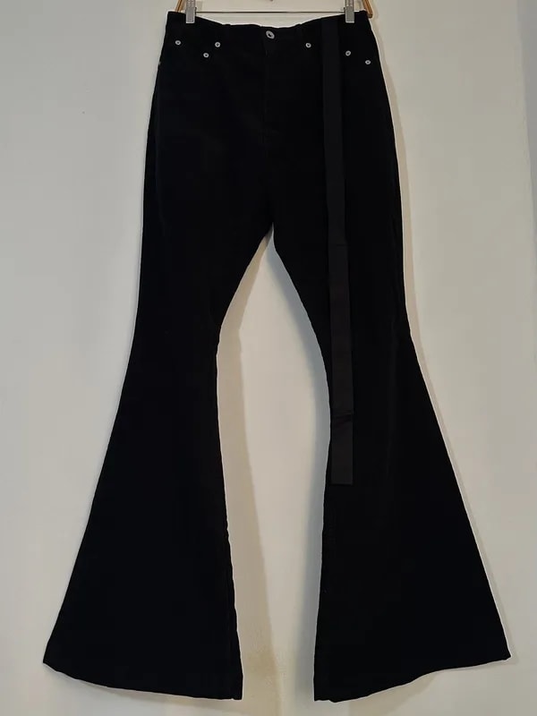 Rick Owens DRKSHDW Black Bolan Bootcut — Designer Shoe — resale