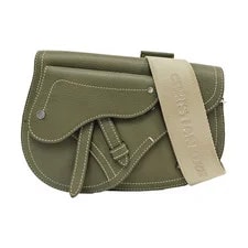 Dior — Dior Saddle Grain Handheld Crossbody - Excellent #R52YMX — Handbag — resale