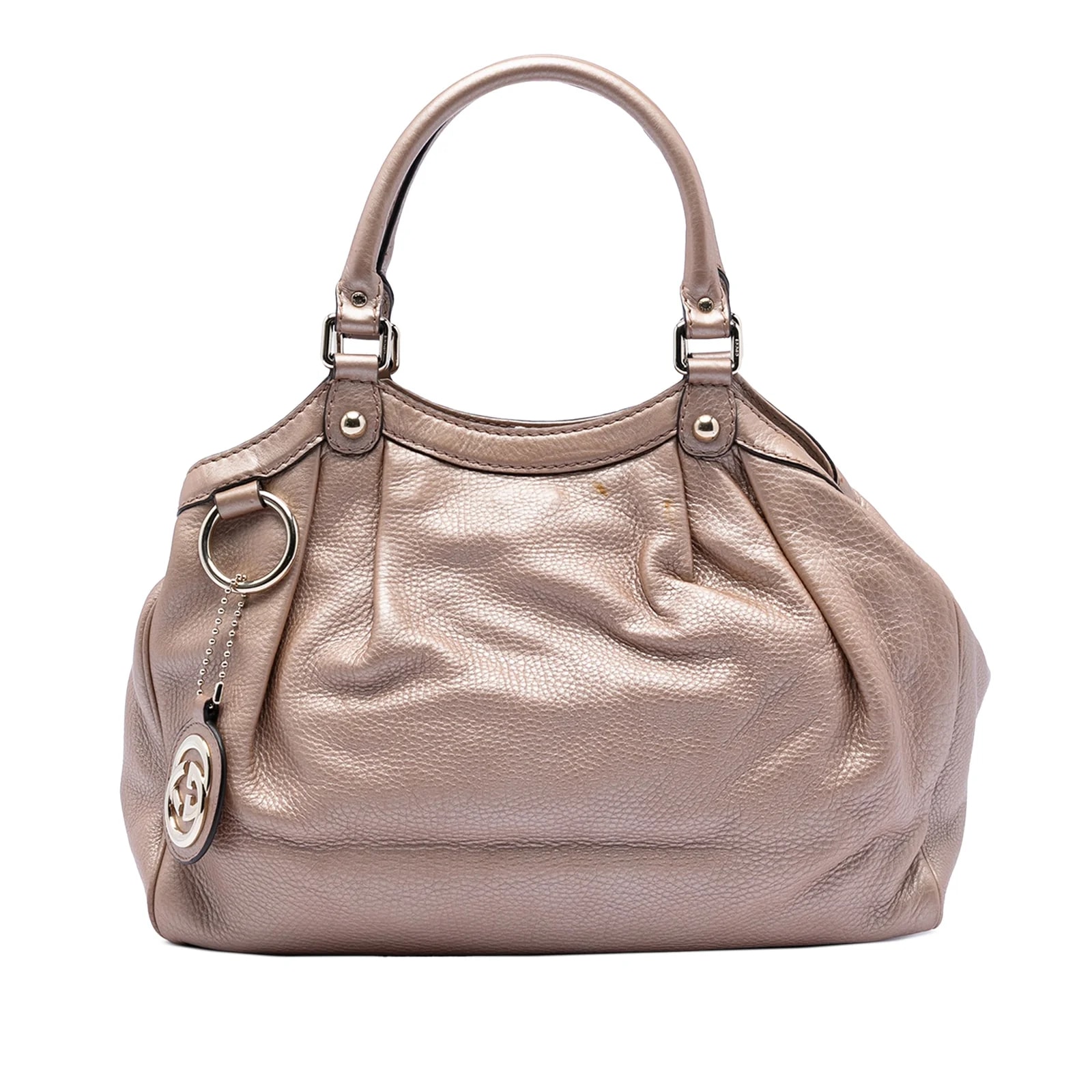 Gucci — Medium Metallic Sukey — Handbag — resale