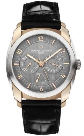 Worldofluxuryus — Vacheron Constantin Quai DE I'ile Titanium & 18K Rose Gold — Watch — resale