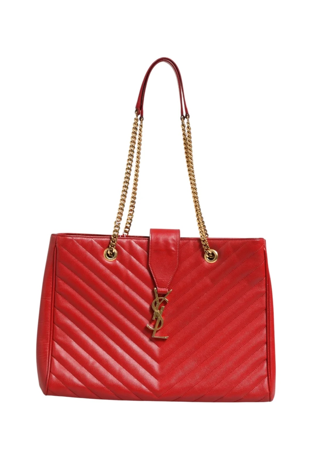 Saint Laurent — Saint Laurent Chevron — Handbag — resale