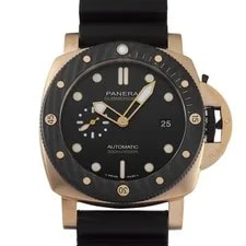 Panerai — Panerai Submersible Quaranta Quattro Goldtech Orocarbo PAM01070 Black Dial — Watch — resale