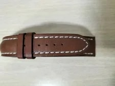 Breitling — Breitling Brown Leather Strap 22mm Lug / 20mm Buckle New From Japan — Watch — resale