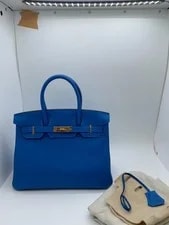 Hermès — Authentic Hermes Birkin 35 Zanzibar C Stamp — Handbag — resale