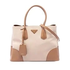 Prada — Prada Medium and Double Satchel — Handbag — resale
