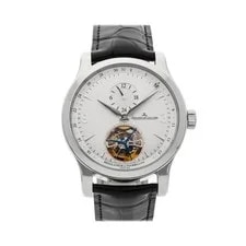 Jaeger-LeCoultre — Jaeger-LeCoultre Master Grand Tourbillon Steel Auto 43mm Strap Q1668420 — Watch — resale
