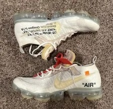 Off-White — Off-White X Air VaporMax 'Part 2', ’S US 10 — Sneaker — resale