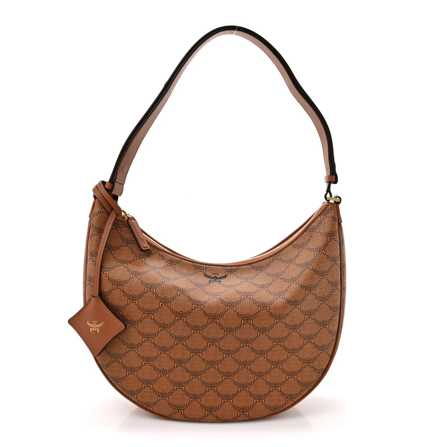 MCM — Lauretos Medium Himmel Hobo — Handbag — resale