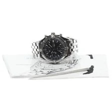 Breitling — Breitling Chronomat A13048 Automatic 39mm Papers Black Chronograph — Watch — resale