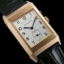 Jaeger-LeCoultre — Jaeger-LeCoultre Reverso Duo Night & Day Q2712470 18KRG Leather Strap #SU014 — Watch — resale
