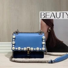 Fendi — Fendi Embellished Kan I Chain Auth — Handbag — resale