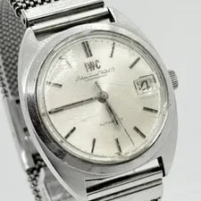 IWC — IWC Schaffhausen 2183762 Silver Automatic 33.3mm Auth — Watch — resale