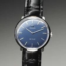 Case — Movement Devil Manual Winding Blue Dial Dress Case R-S — Watch — resale