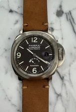Panerai — Panerai Luminor Power Reserve PAM57 Titanium Tobacco Dial 2000 (Full-Set) — Watch — resale