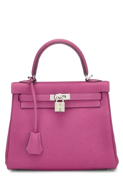 Hermès — Pourpre Kelly Retourne 25 — Handbag — resale