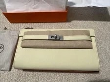 Hermès — Hermes Kelly To Go Wallet- Milton/ Palladium — Handbag — resale