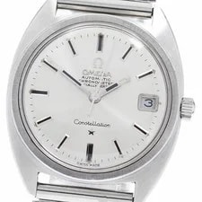 Omega — Omega Constellation ST168.017SP CAL.564 Silver Automatic SS Date — Watch — resale