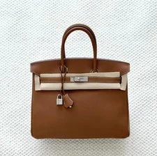 Hermès — Auth Hermès Birkin 35 Palladium Large — Handbag — resale