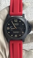 Panerai — Panerai Luminor Marina PAM661 Carbotech Complete Set PAM0661 4 Straps Included — Watch — resale