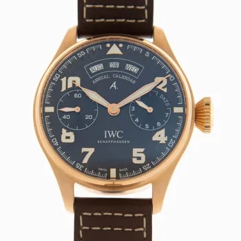 IWC — Pilot Annual Calendar Automatic Brown Dial IW502706 — Watch — resale