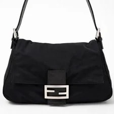 Fendi — Fendi 26325 Mamma Baguette Cotton From Japan — Handbag — resale