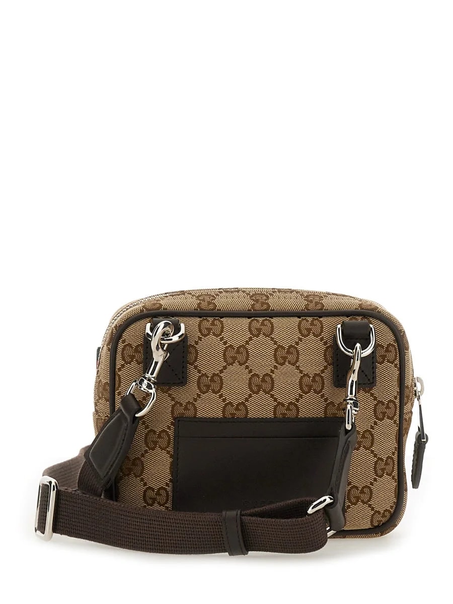 Gucci — Gucci GG Motif Technical Fabric — — Handbag — resale