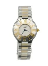 Cartier — Cartier Must 21 Two Tone Stainless Steel — Watch — resale