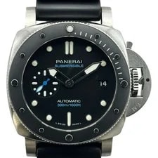 Panerai — Panerai 42mm PAM00683 SS Black Dial Automatic 2021 #OKW721 — Watch — resale