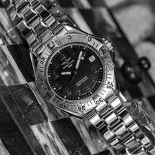 Breitling — Breitling Colt A17305 38mm Steel Bracelet Patina Automatic 1-Year Warranty — Watch — resale