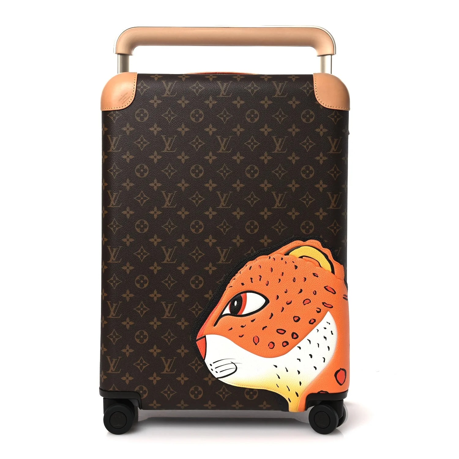 Louis Vuitton — X Sun Yitian Leopard Horizon 55 — Handbag — resale