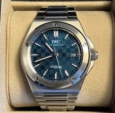 IWC — IWC Ingenieur Automatic 40 Aqua Green Dial - Full Set (IW328903) — Watch — resale