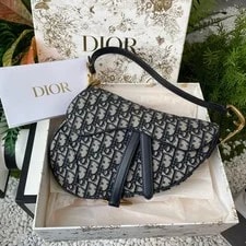 Dior — Dior Saddle Embroidered and - Excellent #163Q9SA — Handbag — resale