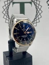 Breitling — Breitling UB2030 Superocean Heritage II B20 Auto 44mm Steel & Rose + Black Dial — Watch — resale