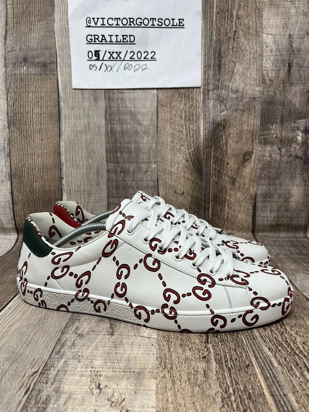 Gucci — Gucci Ace GG All Over Print — Sneaker — resale