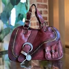 Dior — Dior Gaucho Saddle Large Double — Handbag — resale