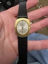 Jaeger-LeCoultre — Jaeger-LeCoultre 18k Yellow Gold Manual Wind Swiss Dress Runs Well — Watch — resale