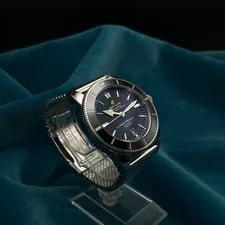 Breitling — Breitling Superocean Heritage B20 AB2020121B1A1 Automatic 46mm Black Dial Mesh — Watch — resale