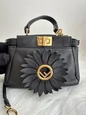 Fendi — Fendi Peekaboo Flower 2Way Auth — Handbag — resale