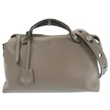Fendi — Fendi By the Way 2WAY Greige — Handbag — resale