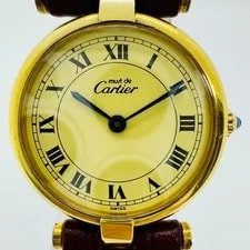 Cartier — Cartier Must Vendome Vermeil Gold — Watch — resale